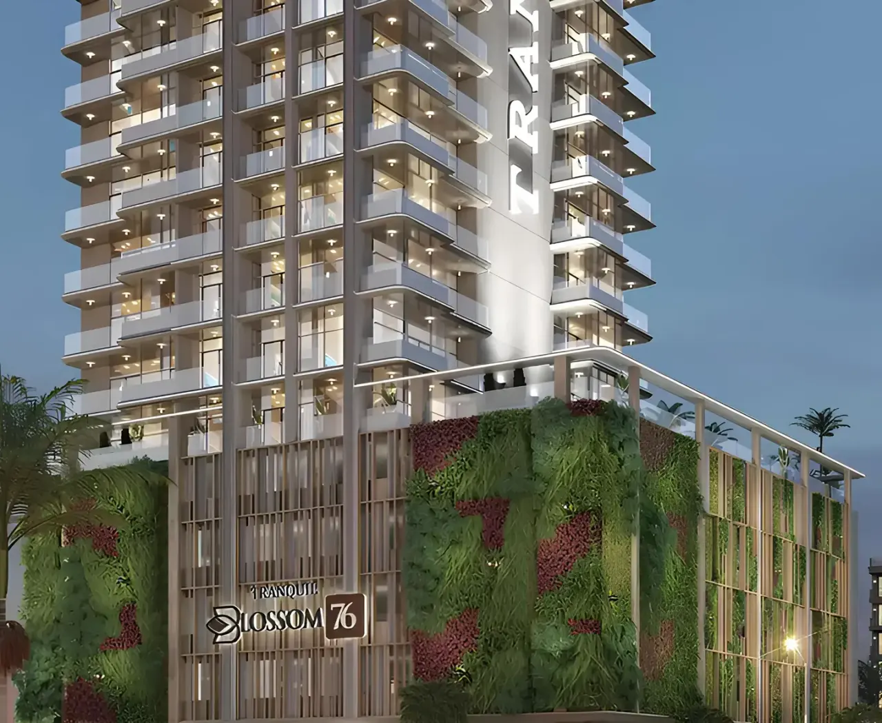 Blossom76 by Tranquil Infra Developers, JVC (Jumeirah Village Circle)
