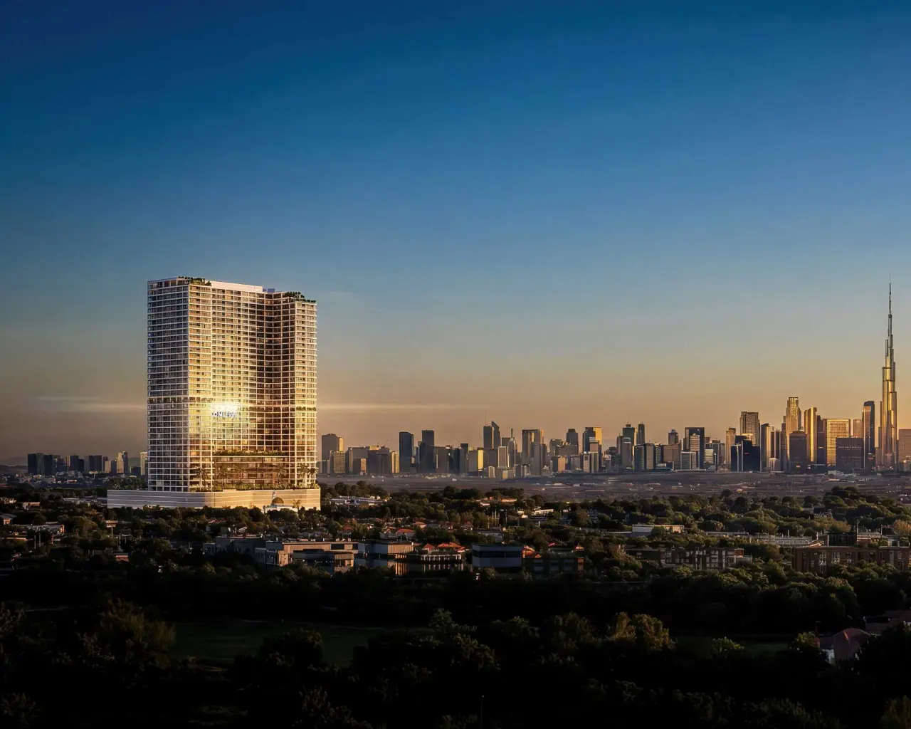 The WOW Tower by Mr. Eight Development, Dubailand Residence Complex