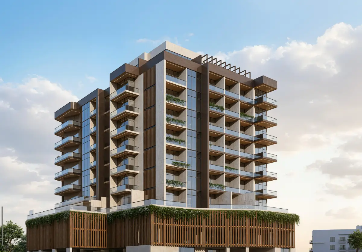 Golf Terrace Residences by Asak Real Estate Development, Dubai Production City