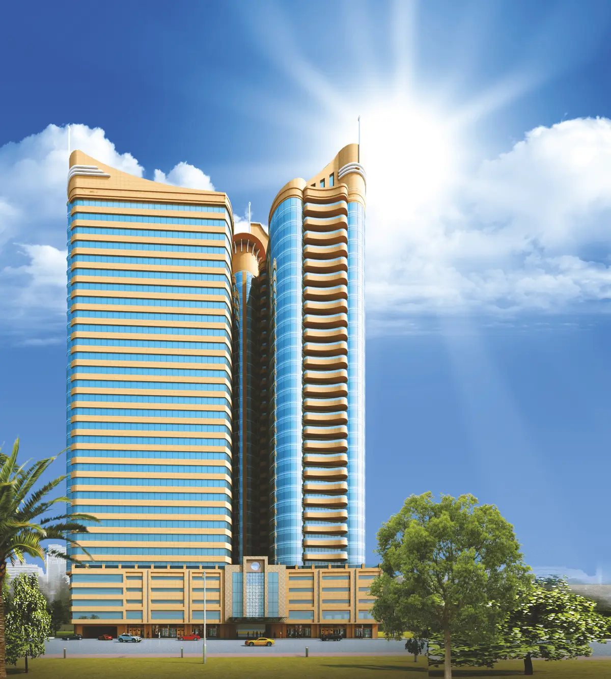 Conqueror Tower by GJ Properties, Ajman Industrial Area