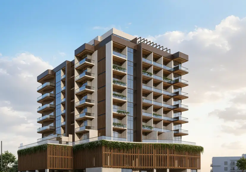Golf Terrace Residences by Asak Real Estate Development, Dubai Production City